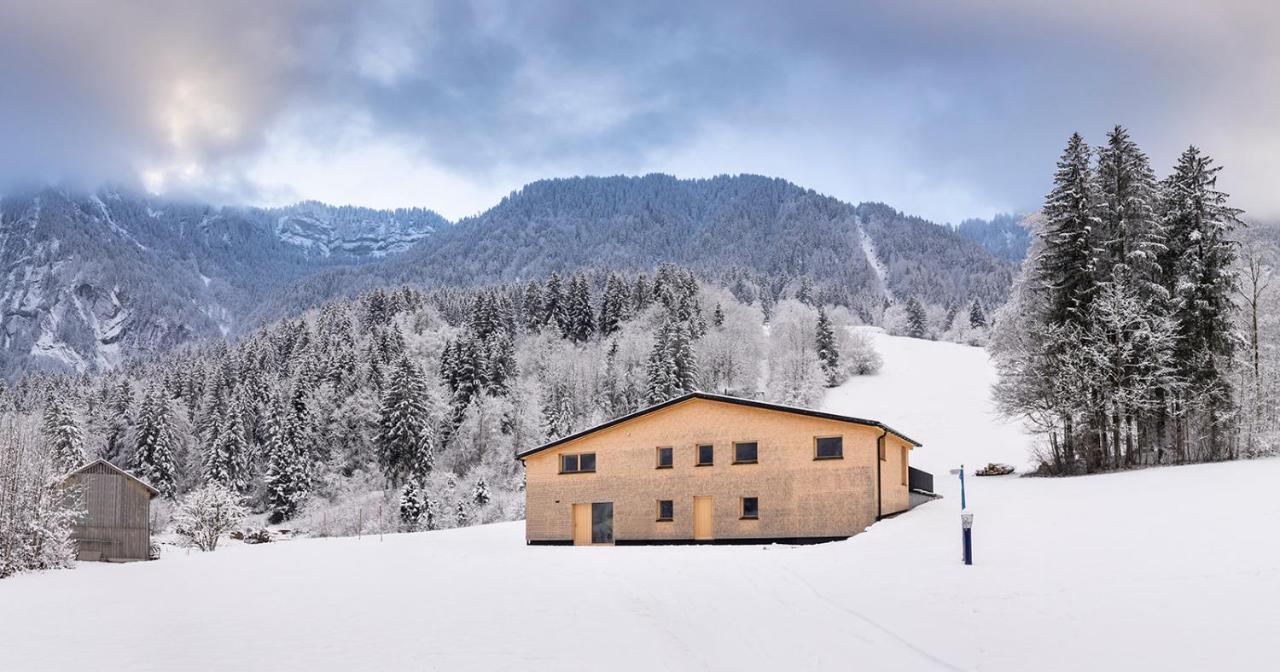 Ferienhaus Schihuette Mellau Villa Dış mekan fotoğraf